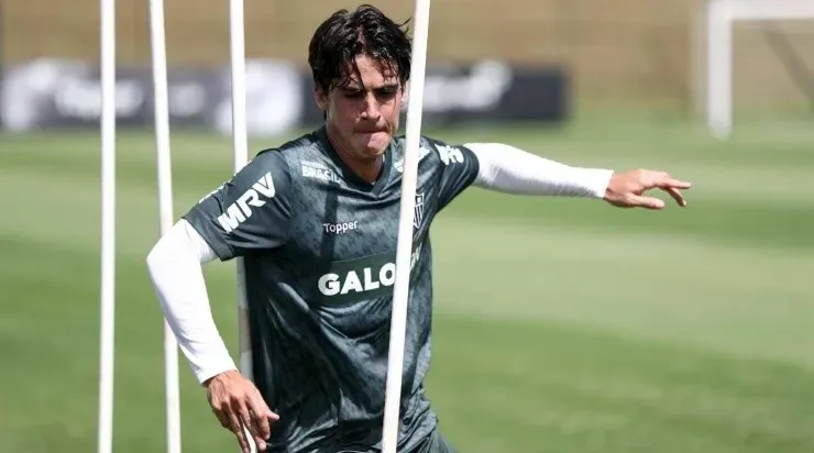 Gustavo Blanco teve mais uma lesão confirmada – Foto: Bruno Cantini/Atlético-MG.