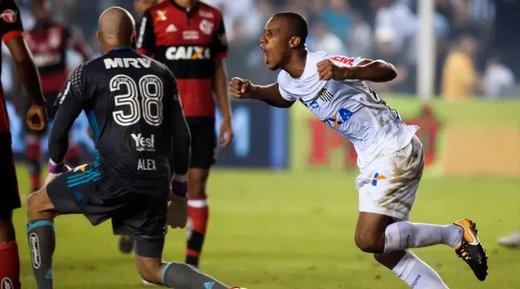 Copete se destacou no Santos. (Foto:Ivan Storti/Santos FC)