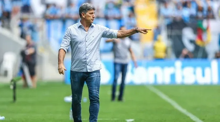 Grêmio vem sendo criticado após uma série de empates – Foto: Lucas Uebel/Grêmio.