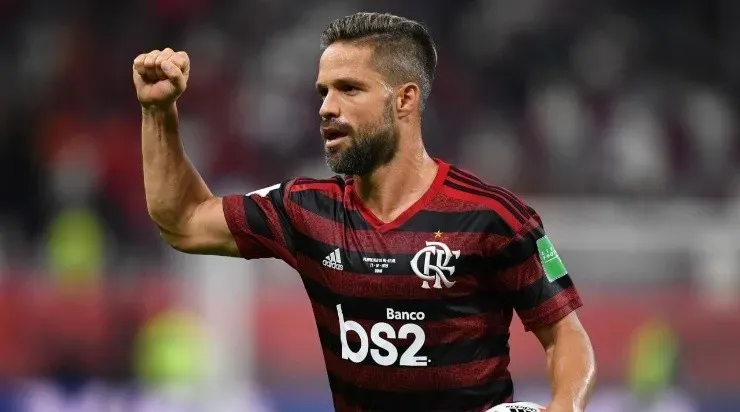 Flamengo renovou com Diego Ribas até 2021. Foto: Getty Images