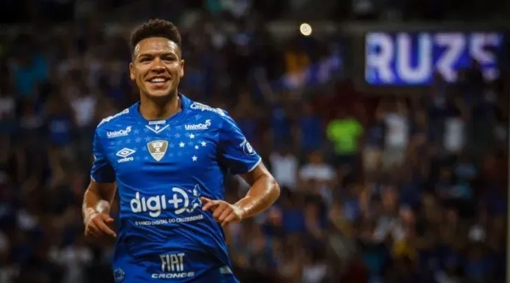 Marquinhos Gabriel em ação pelo Cruzeiro