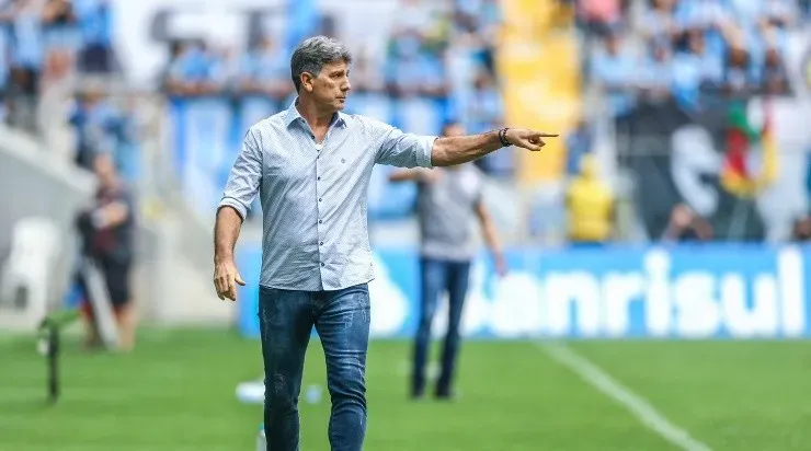 Renato: próximo de ter o retorno de titular (Foto: Lucas Uebel/Grêmio/Divulgação)
