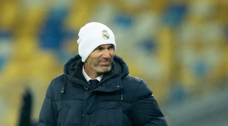 Zidane está de volta aos trabalhos após se recuperar da Covid-19. Foto: Getty Images