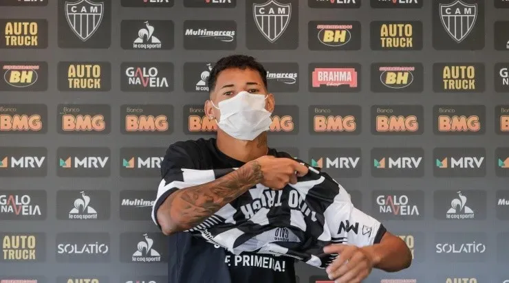 Rodrigo Caetano vetou troca entre Jean Pyerre e Marrony. Foto: Bruno Cantini/Atlético Mineiro
