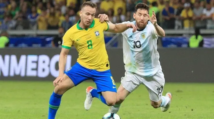 Brasil e Argentina se enfrentaram pelas semifinais da Copa América de 2019 (Foto: Getty Images)