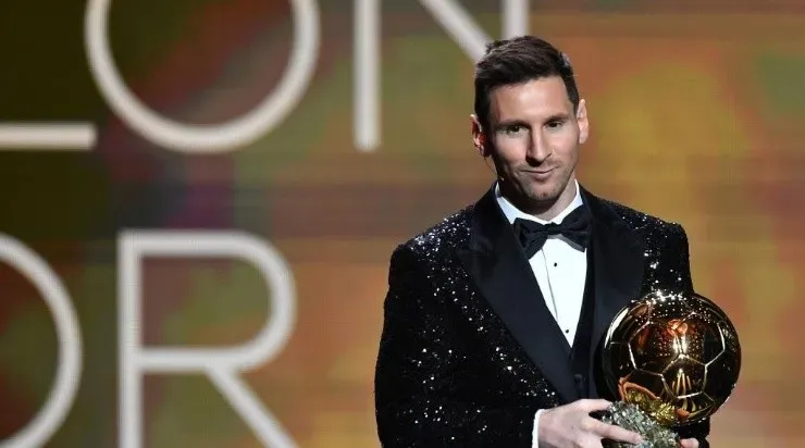 Messi ganhou a bola de Ouro de 2021 e irritou muitos jogadores. Foto:Aurelien Meunier/Getty Images