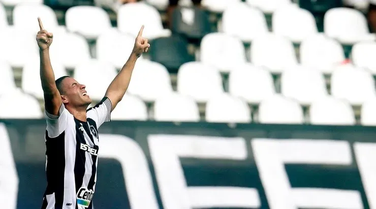 Foto: Vitor Silva/Botafogo/Divulgação – O meia-atacante enfrentava um longo jejum de gols pelo Glorioso