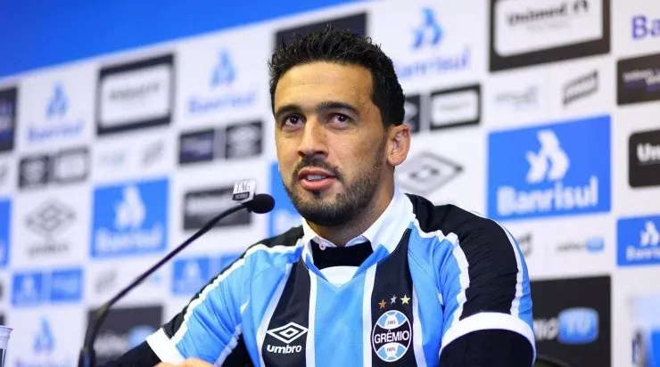 Edilson negocia seu retorno ao Grêmio. Foto: Lucas Uebel/ Grêmio