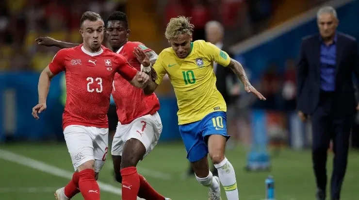 Luis Lopes/AGIF – Brasil e Suiça repetirão duelo da Copa de 2018