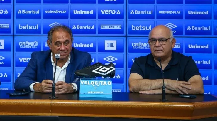 Foto: Lucas Uebel/Grêmio/Divulgação – O VP de futebol é bem avaliado pelo presidente Romildo Bolzan Júnior