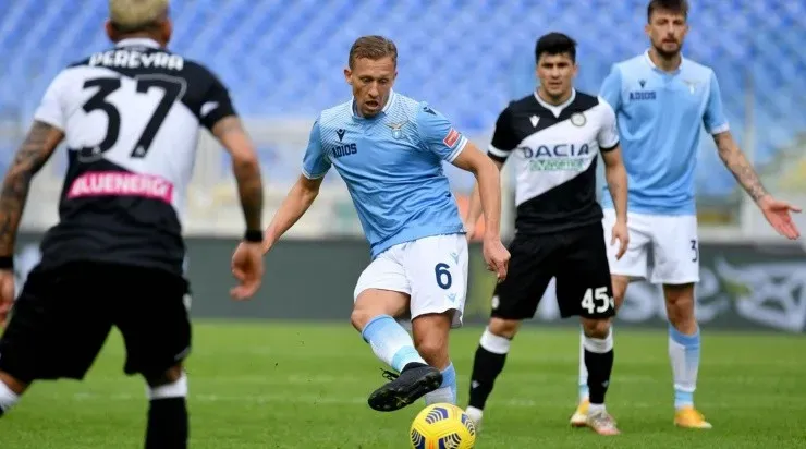 Foto: Marco Rosi – SS Lazio/Getty Images/Itália – O volante optou por não renovar o seu contrato com a Lazio