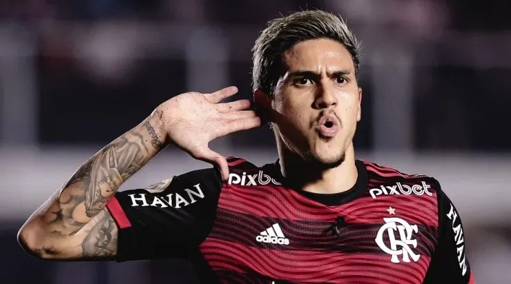 Foto: Ettore Chiereguini/AGIF – Pedro está com moral no Flamengo.
