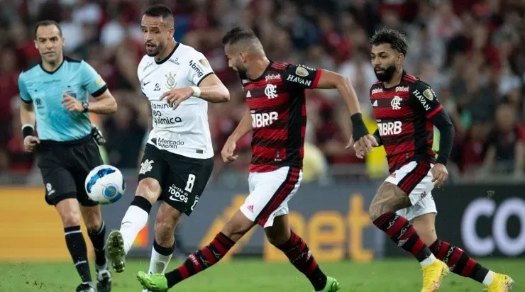 Foto: Jorge Rodrigues/AGIF – Flamengo e Corinthians voltam a se enfrentar.