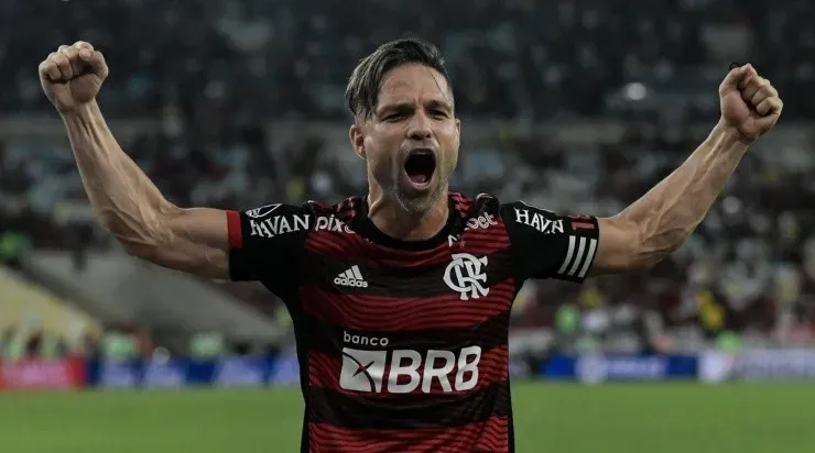 Foto: Thiago Ribeiro/AGIF – Diego Ribas conquistou 12 títulos com a camisa do Flamengo