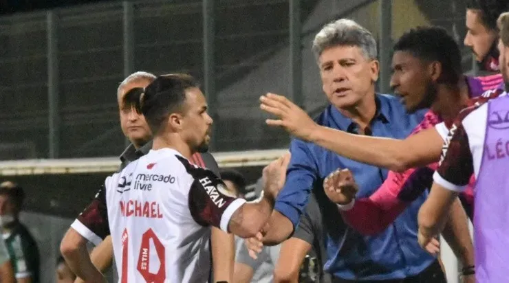 Foto: Renato Padilha/AGIF – Michael jogou com Renato no Flamengo.