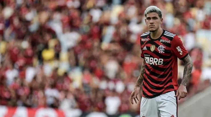 Foto: Thiago Ribeiro/AGIF – Pedro: centroavante se reapresentou mais tarde no Flamengo
