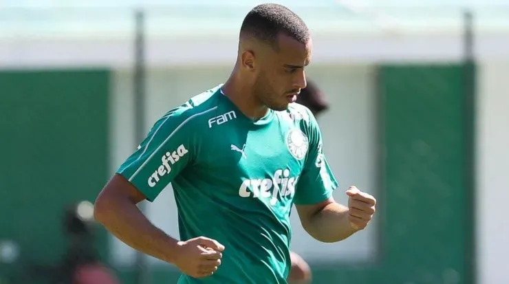 Arthur Cabral lamentou poucas chances com Felipão. Foto: Cesar Greco/ Ag. Palmeiras.