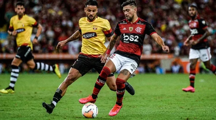 Libertadores foi suspensa por conta do Coronavírus. Foto: Marcelo Cortes/ Flamengo.