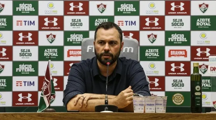 Mário Bittencourt está preocupado com os clubes brasileiros. Foto: Lucas Merçom/ Fluminense FC