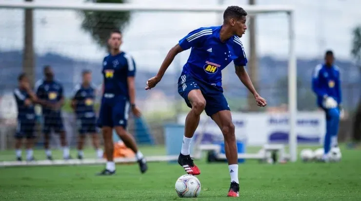 Adriano chegou ao Cruzeiro em 2018. Foto: Bruno Haddad/Cruzeiro