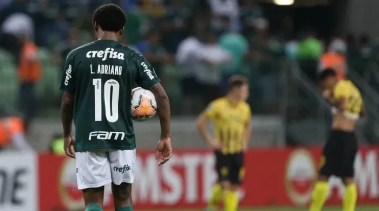 Luiz Adriano vem fazendo bom jogos pelo Palmeiras – Foto: Cesar Greco/Palmeiras.