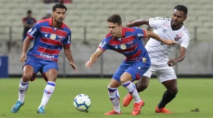 Fortaleza e Athletico se enfrentaram na 1ª rodada do Brasileirão 2020. Foto: Divulgação