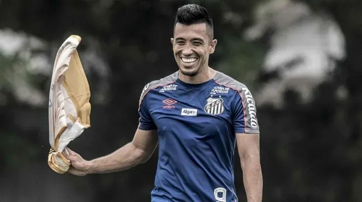 Uribe está sem moral com Cuca – Foto: Ivan Storti/Santos FC.