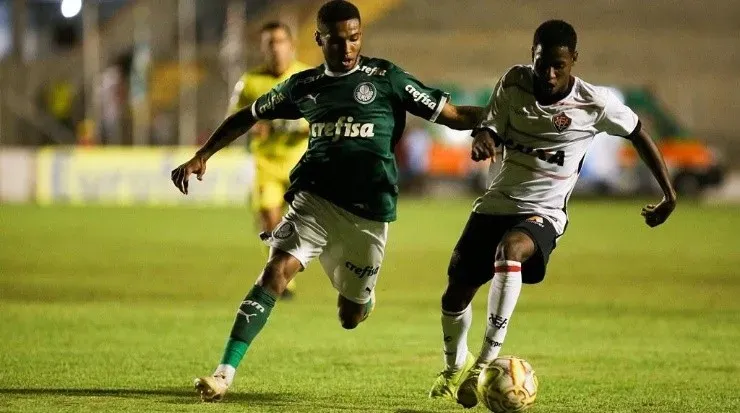 Wesley em ação pelo Palmeiras. Foto: César Grecco/Palmeiras