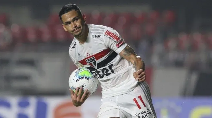 Luciano só poderá voltar a defender o São Paulo na Libertadores na última rodada da fase de grupos. Foto: Rubens Chiri