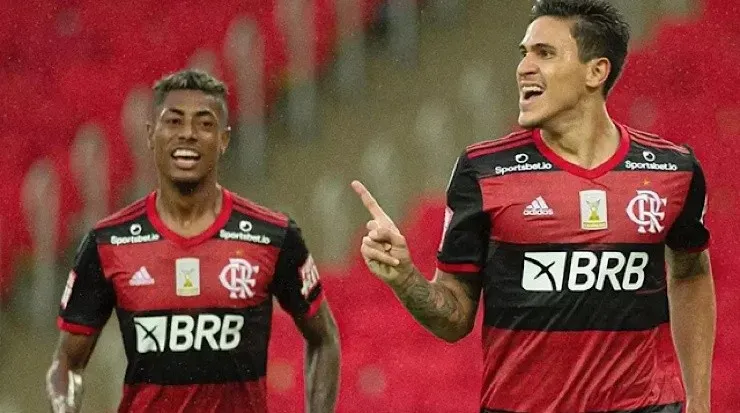 Pedro e BH entraram na lista de suplentes – Foto: Alexandre Vidal/Flamengo.