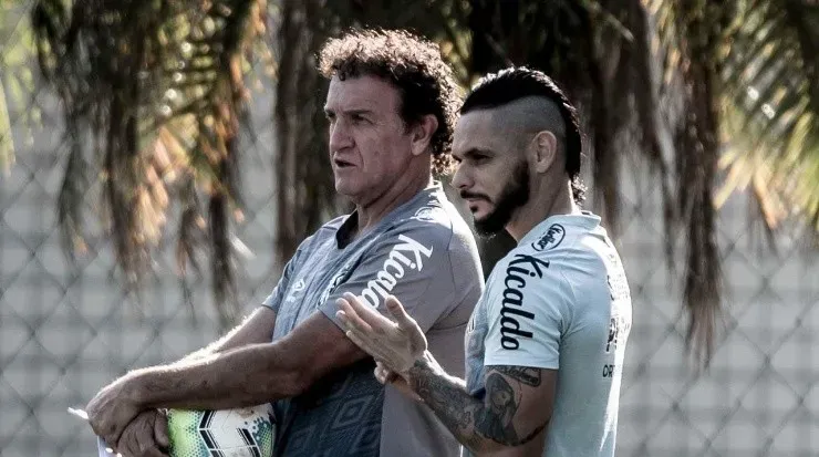 Pará é um dos piláres do time de Cuca. Foto: Ivan Storti/Santos FC