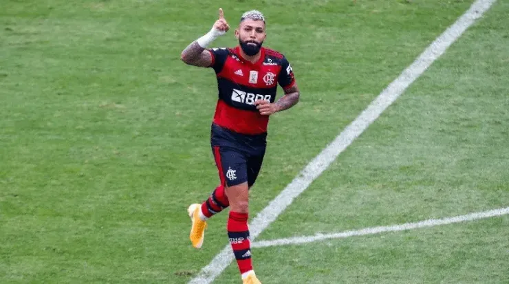 Gabi pode ajudar o Flamengo neste domingo. (Foto: Getty Images)