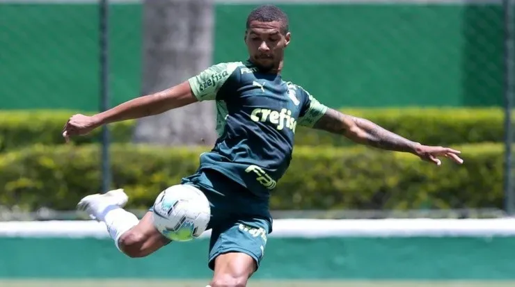 Wesley não foi relacionado para a partida – Foto: Cesar Greco/Flickr Oficial do Palmeiras/Divulgação.