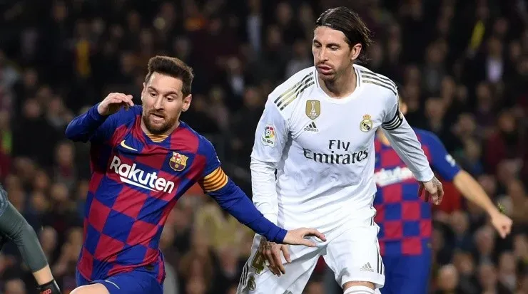 Rivais por cerca de 16 anos, Sergio Ramos e Messi estarão do mesmo lado a partir de 2021-22 (Foto: Getty Images)