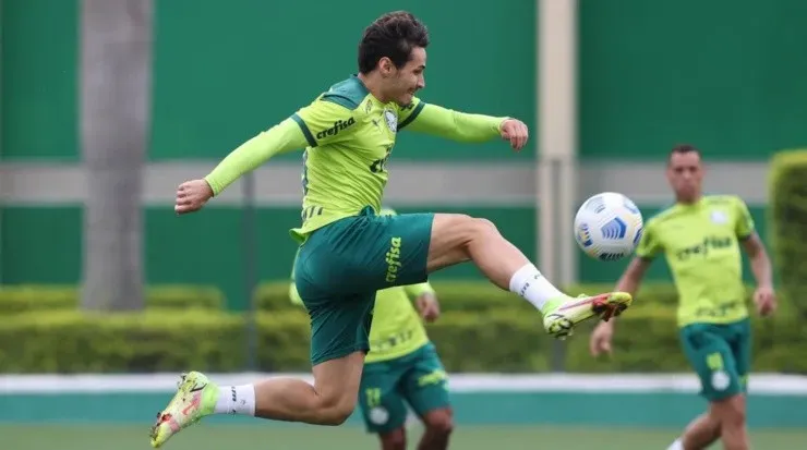Veiga vem sendo um dos destaques do Palmeiras nas últimas temporada. Foto: César Greco/ Palmeiras