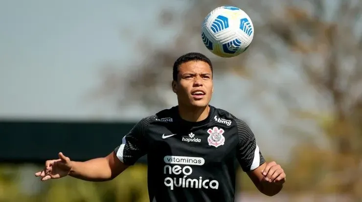 Foto: Rodrigo Coca/Agência Corinthians – Mandaca vai atuar pelo Londrina por empréstimo em 2022.