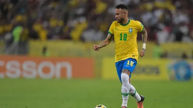Thiago Ribeiro/AGIF – Neymar nas eliminatórias para o Catar 2022