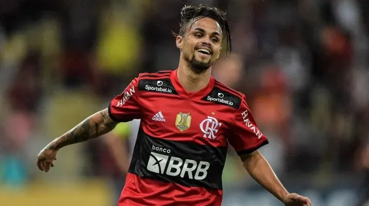 Foto: Thiago Ribeiro/AGIF – Michael brilhou pelo Flamengo.