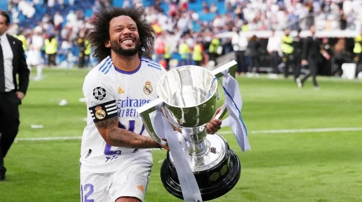 (Photo by Gonzalo Arroyo Moreno/Getty Images) – Marcelo foi multicampeão pelo Real Madrid.