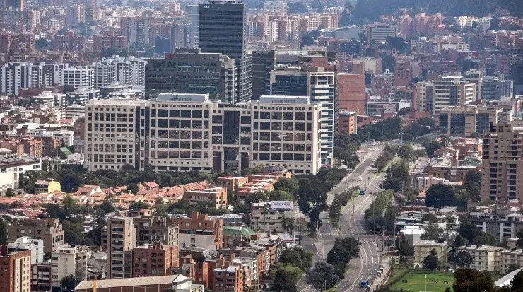 Bogotá, the capital city of Colombia (Getty).