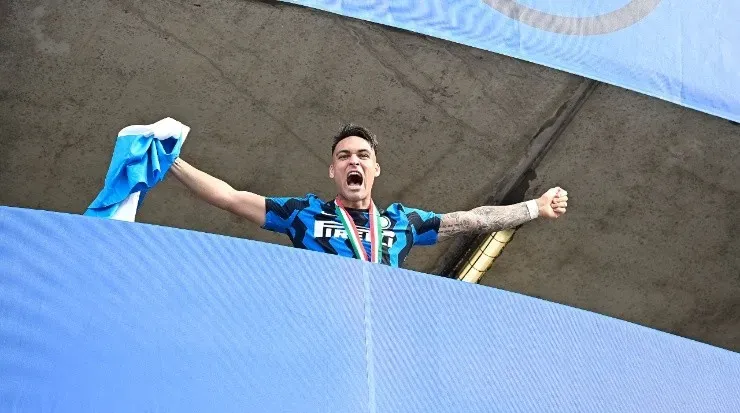 Will Lautaro leave Inter after helping them to Serie A success? (Getty).