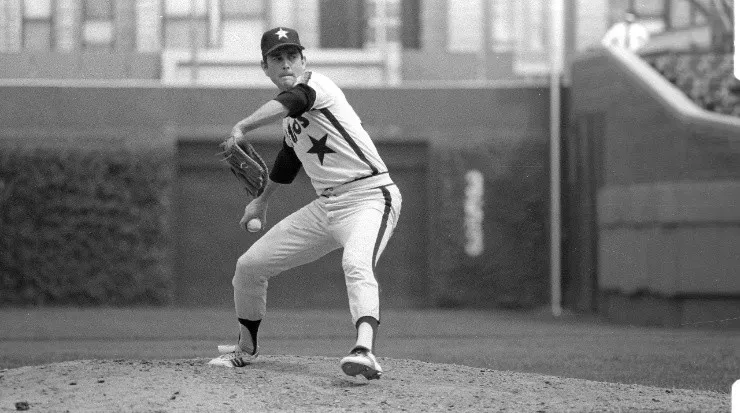 Ryan logró 2,795 bases por bolas a lo largo de su carrera. (Getty)