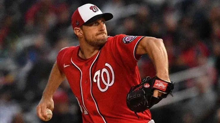 Scherzer jugando para los Washington Nationals. (Getty)
