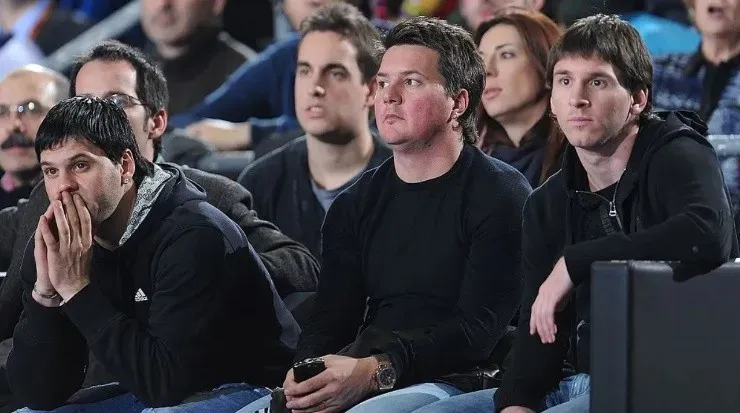 No todos en la familiaMessi son hinchas de Newell’s (Twitter)