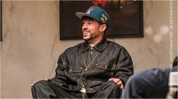 Bad Bunny en “The Shop” (Foto: @uninterrupted)