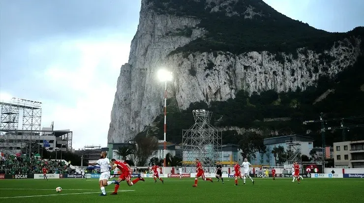 Victoria es también es la casa de la selección de Gibraltar (Fuente: Getty Images)