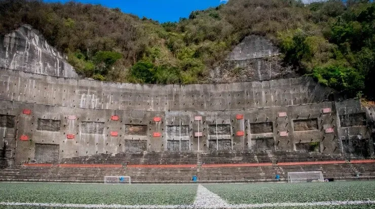 El estadio pertenece a la organización Cocodrillos y Caracas FC la utilizó durante el torneo de 2018 (Fuente: @caracas_fc)