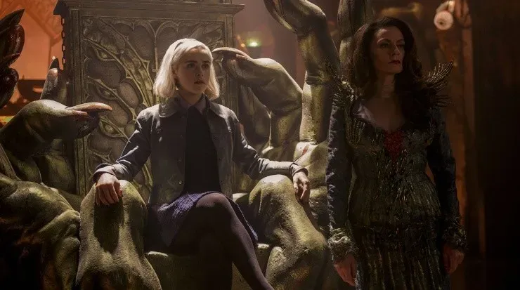 La cancelación más polémica de esta lista, a nadie se le ocurre una excusa para explicar el final de las aventuras de Sabrina (Fuente: Netflix)