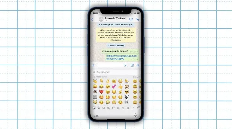 Usar los mejores emojis (Fuente: Captura de pantalla)