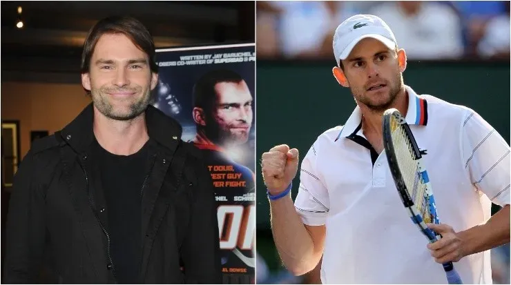 Andy Roddick / Seann William Scott (Fuente: Getty Images)